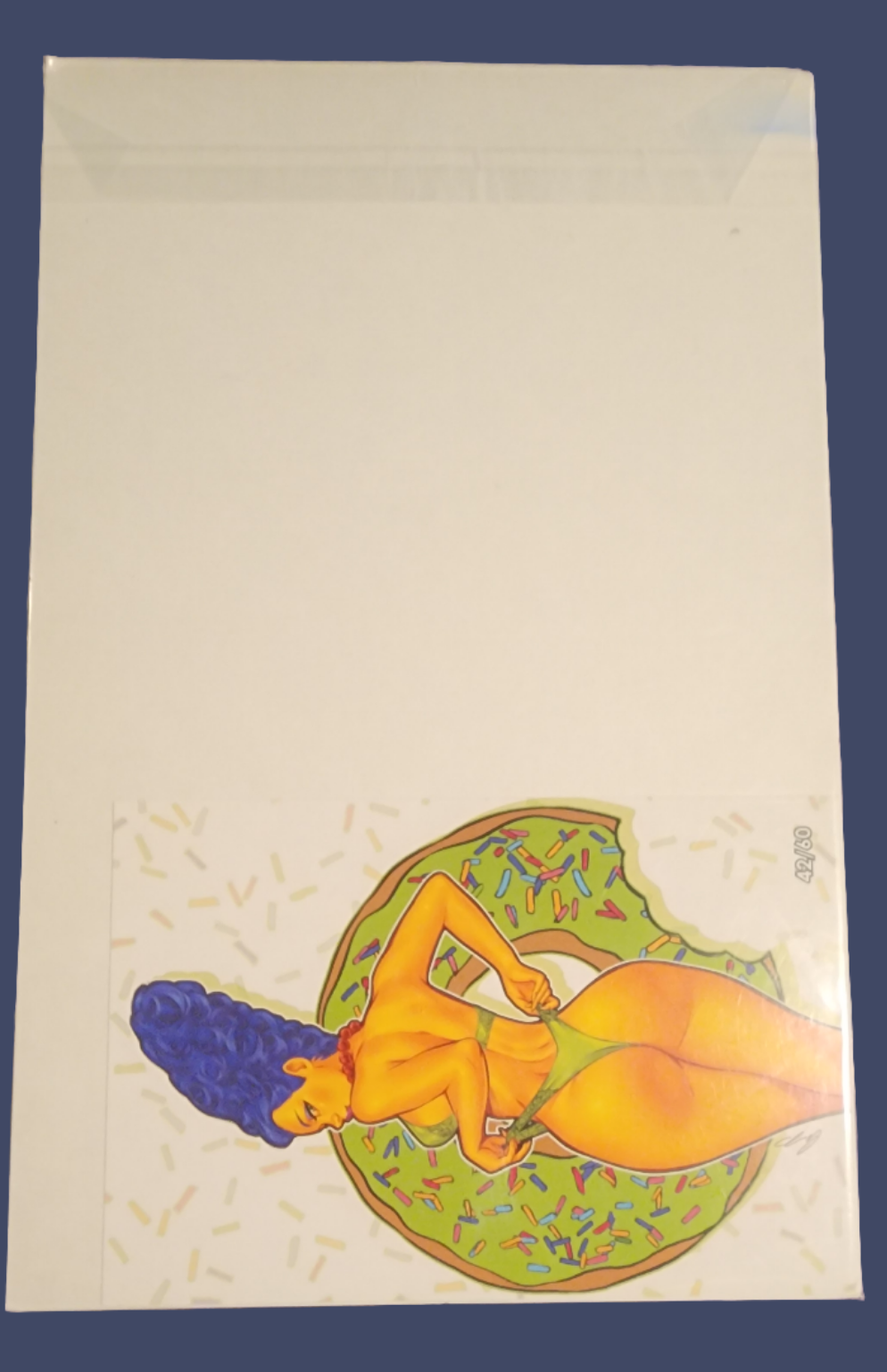 Marge Cosplay Wars #1 Preview edition limited to 60 foil #42/60 with matching print coa(NICE)