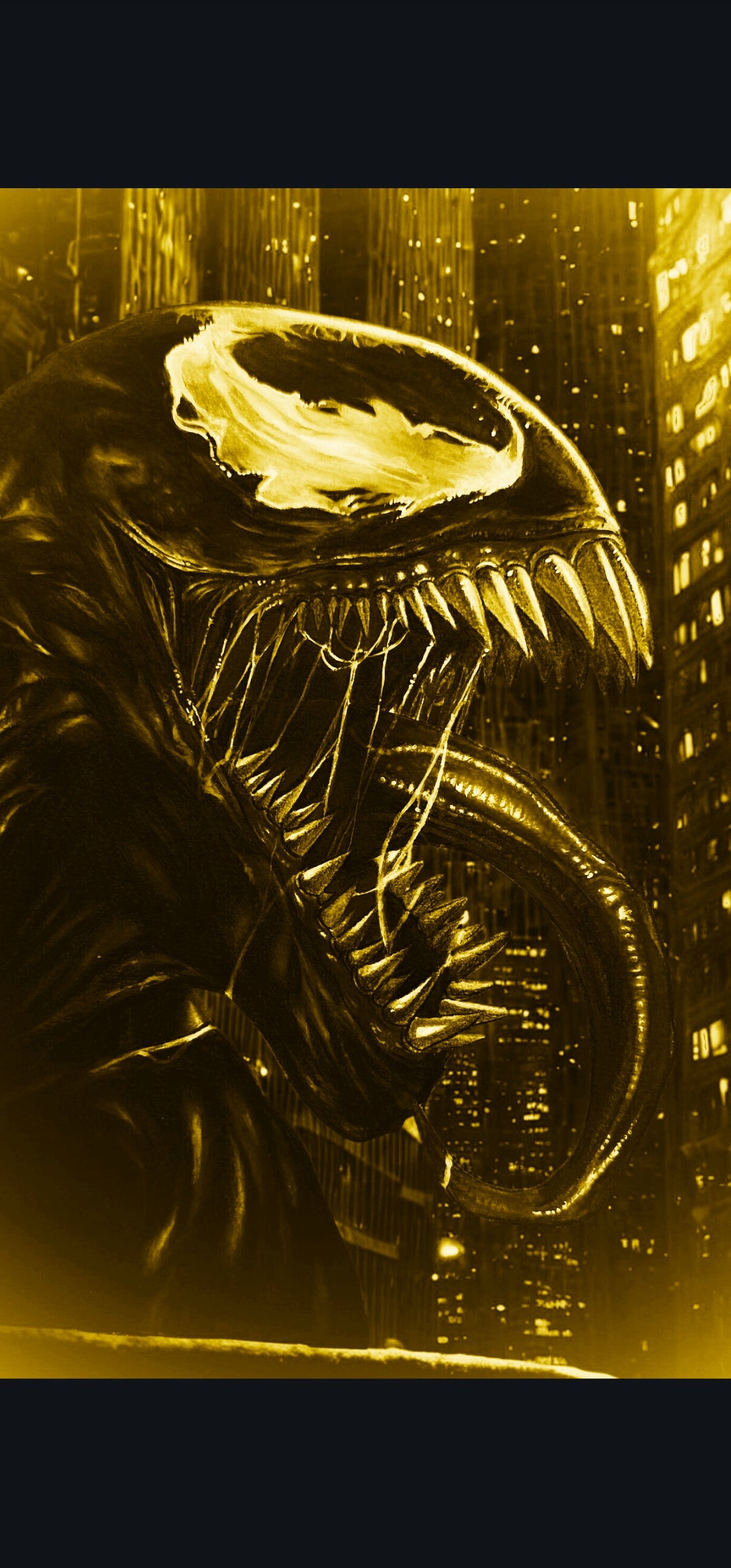 SYMBIOTIC REVENGE SDCC (GOLD METAL) LTD TO 1 WITH COA NUMBERED