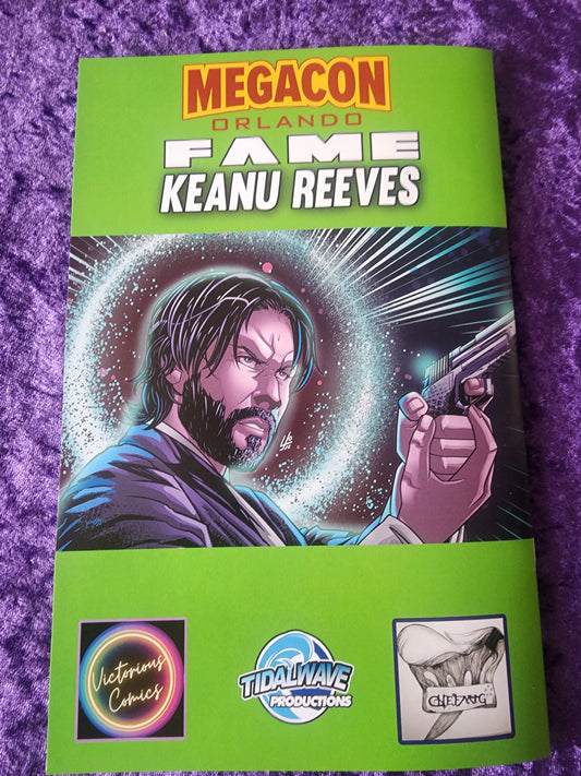 METAL KEANU REEVES SECRET VARIANT MEGACON EXCLUSIVE LIMITED TO 2 (LAST ONE) #1 Variant - Victorious Comics
