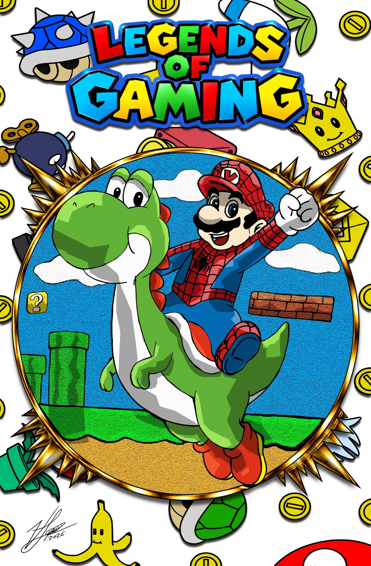 Legends of Gaming: POWER-UP NYCC Limited 2026 (ASM 300 HOMAGE)