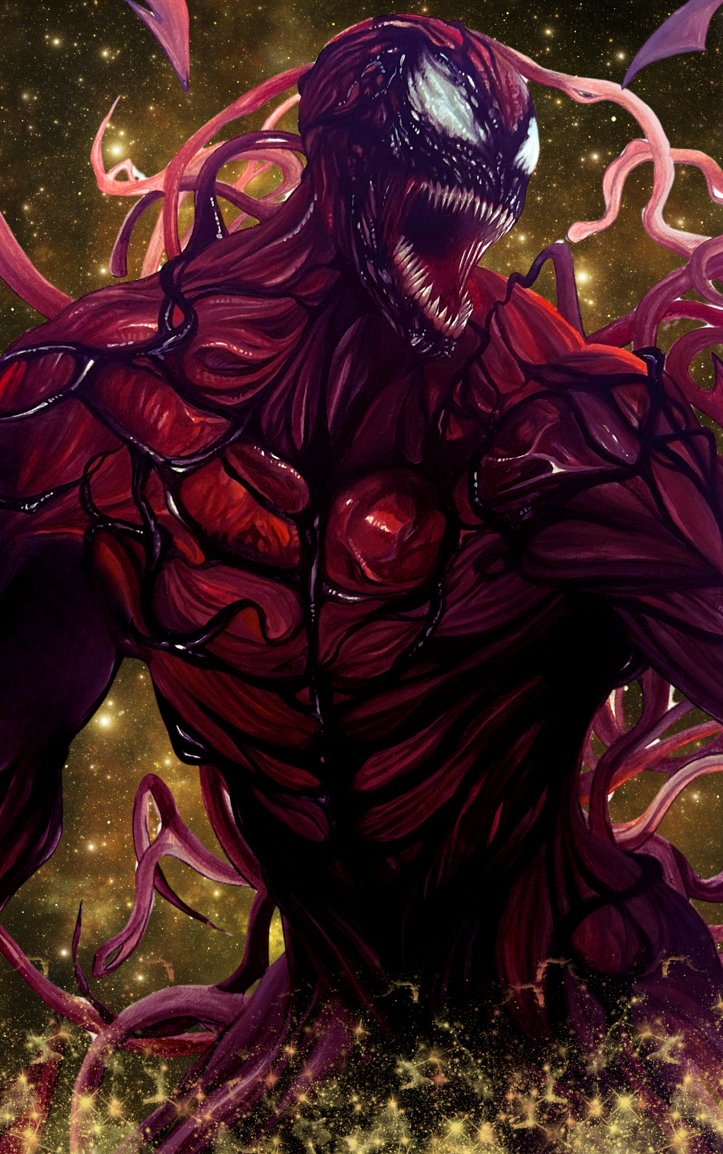 Unleashed Carnage (Dario Artbook) Embossed Foil Varnish Ltd To 30