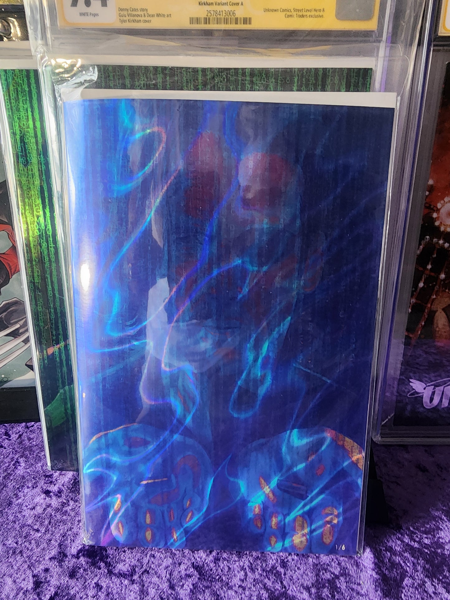 MEGACON 2025 KEANU REEVES: FAME #6 EXCLUSIVE NEGATIVE LAVA FOIL VIRGIN LIMITED TO 6