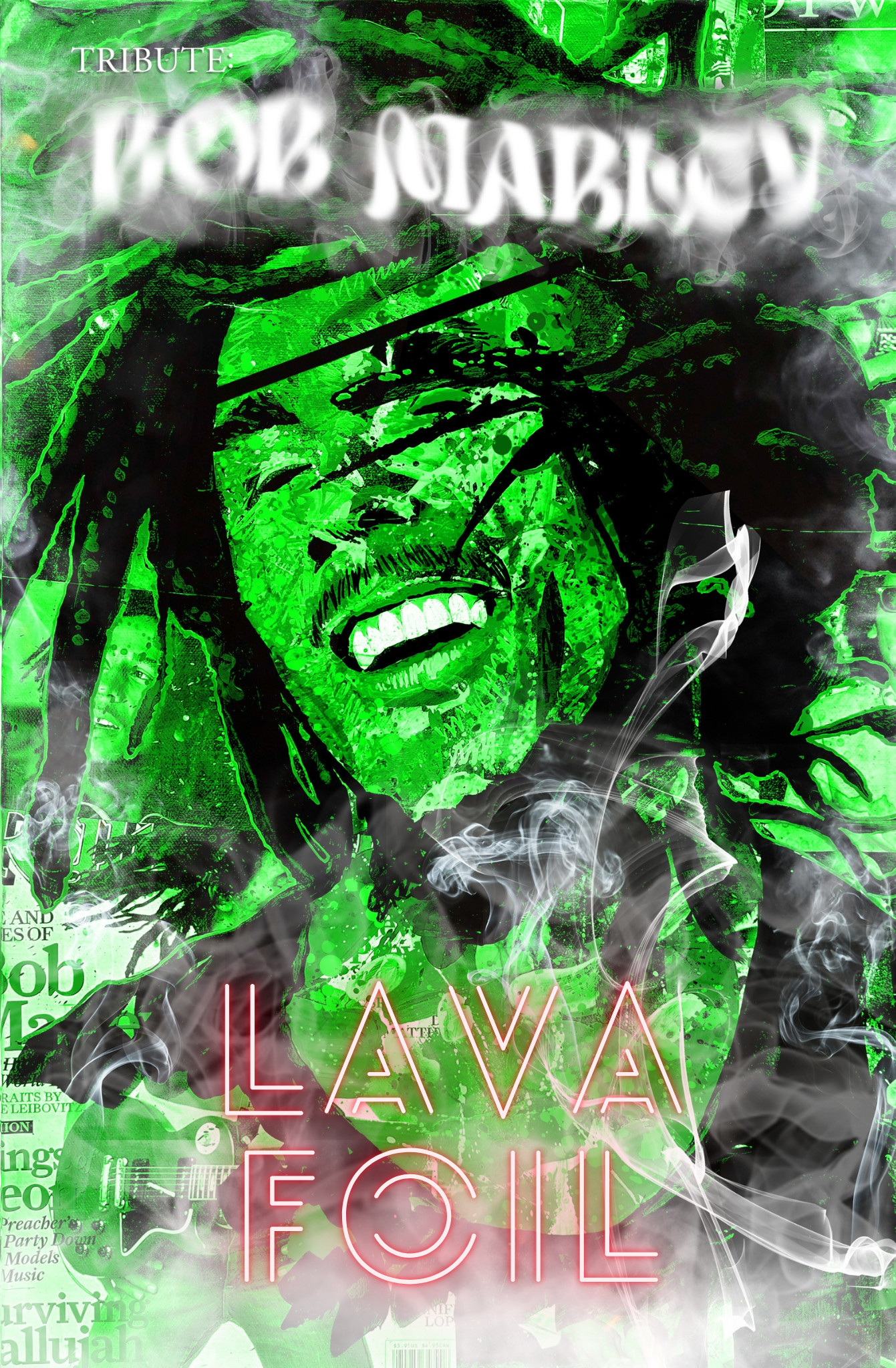 C2E2 LAVA-FOIL TRIBUTE: BOB MARLEY TRADE (COVER E) LIMITED TO 4 NUMBERED (SCRT VARIANT)