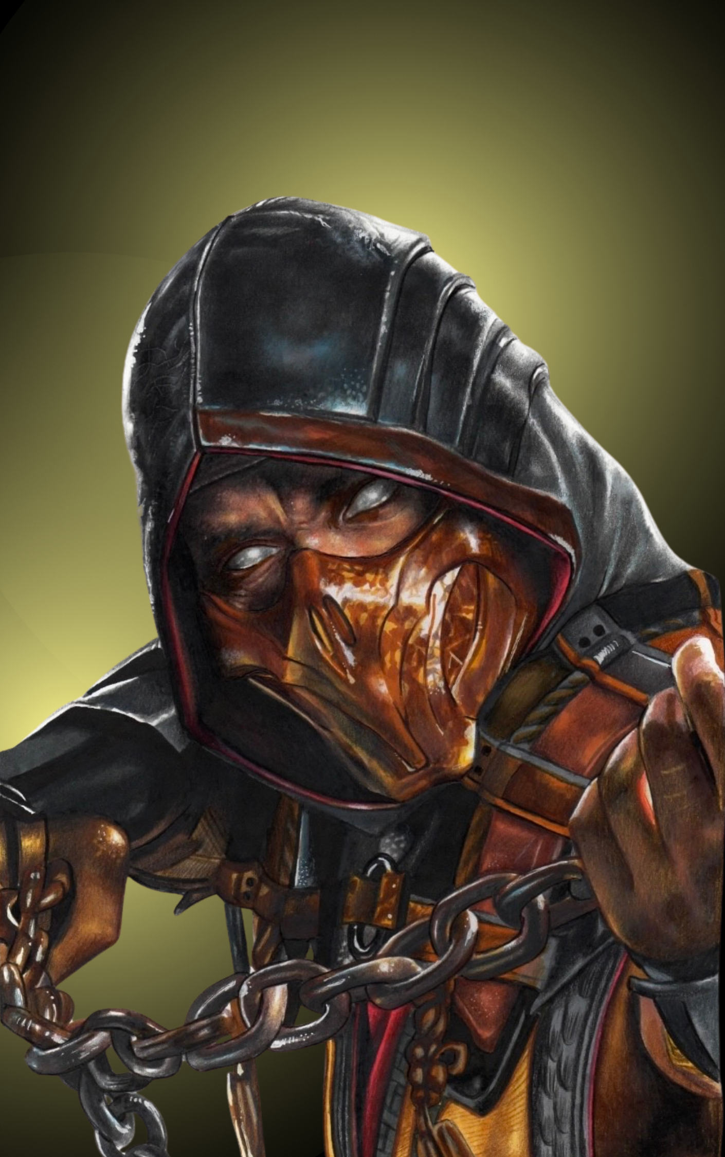 Legacy of Scorpion MK Limited to 25 spot foil varnish/embossed with coa NYCC 2025 COVER BY DARIO SOARES