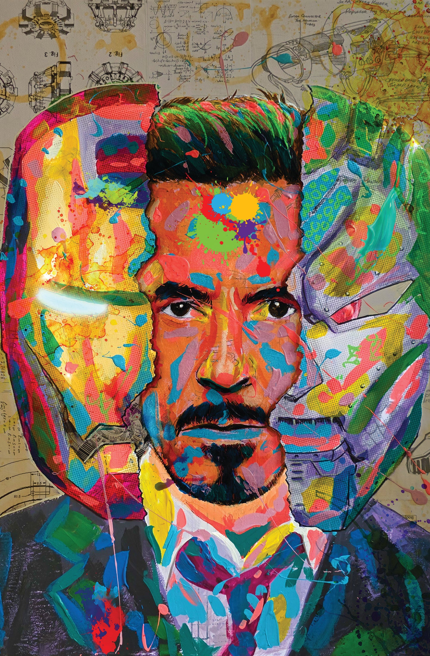 MAGMA FOIL FAME: ROBERT DOWNEY JR (COVER A) LIMITED TO 6 (KYLE WILLIS COVER) MAGMA FOIL Virgin