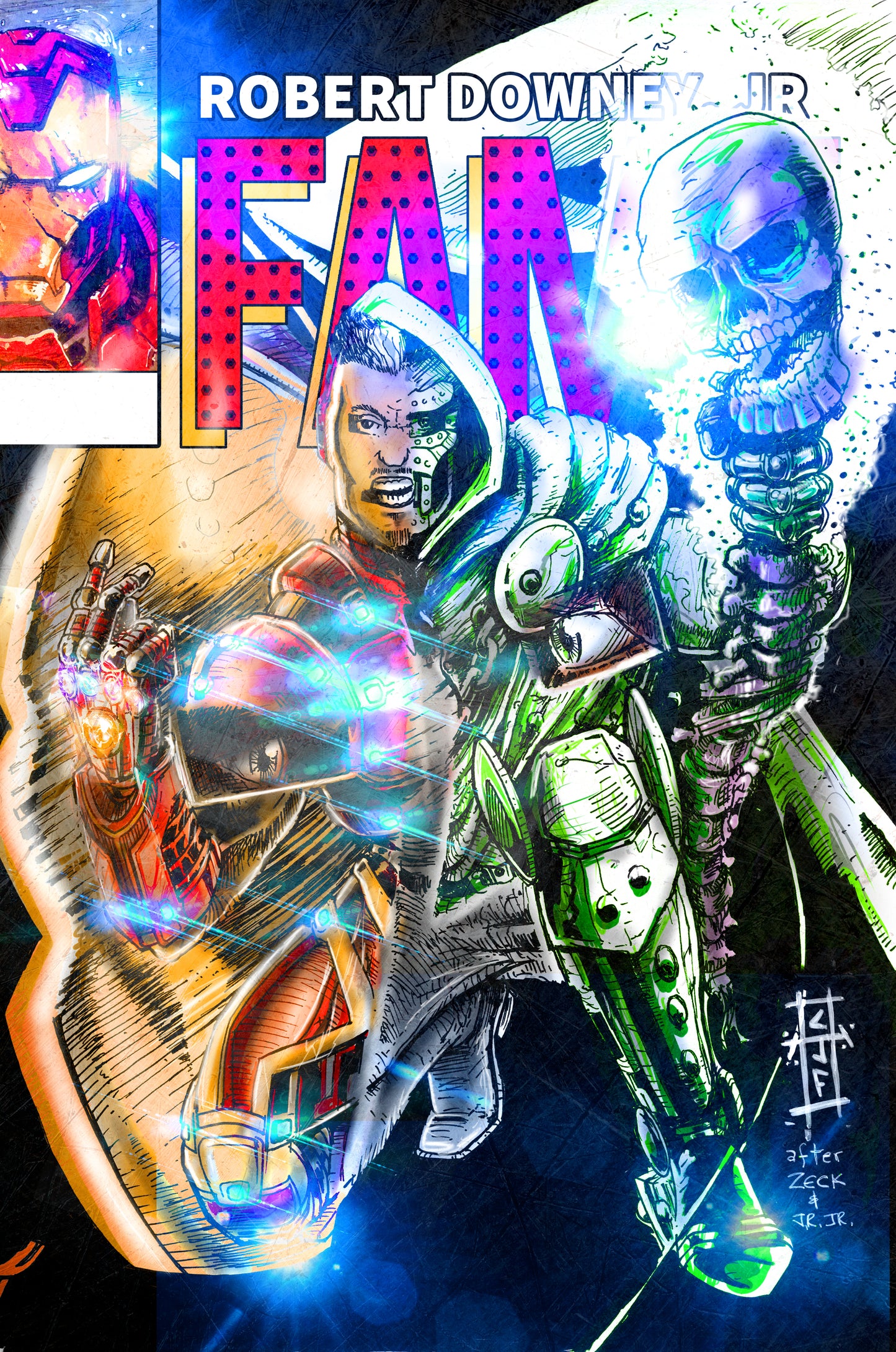 FAME: ROBERT DOWNEY JR DALLAS FAN EXPO LIMITED TO 20 TRADES (CHRIS J FREDRICKS COVER)