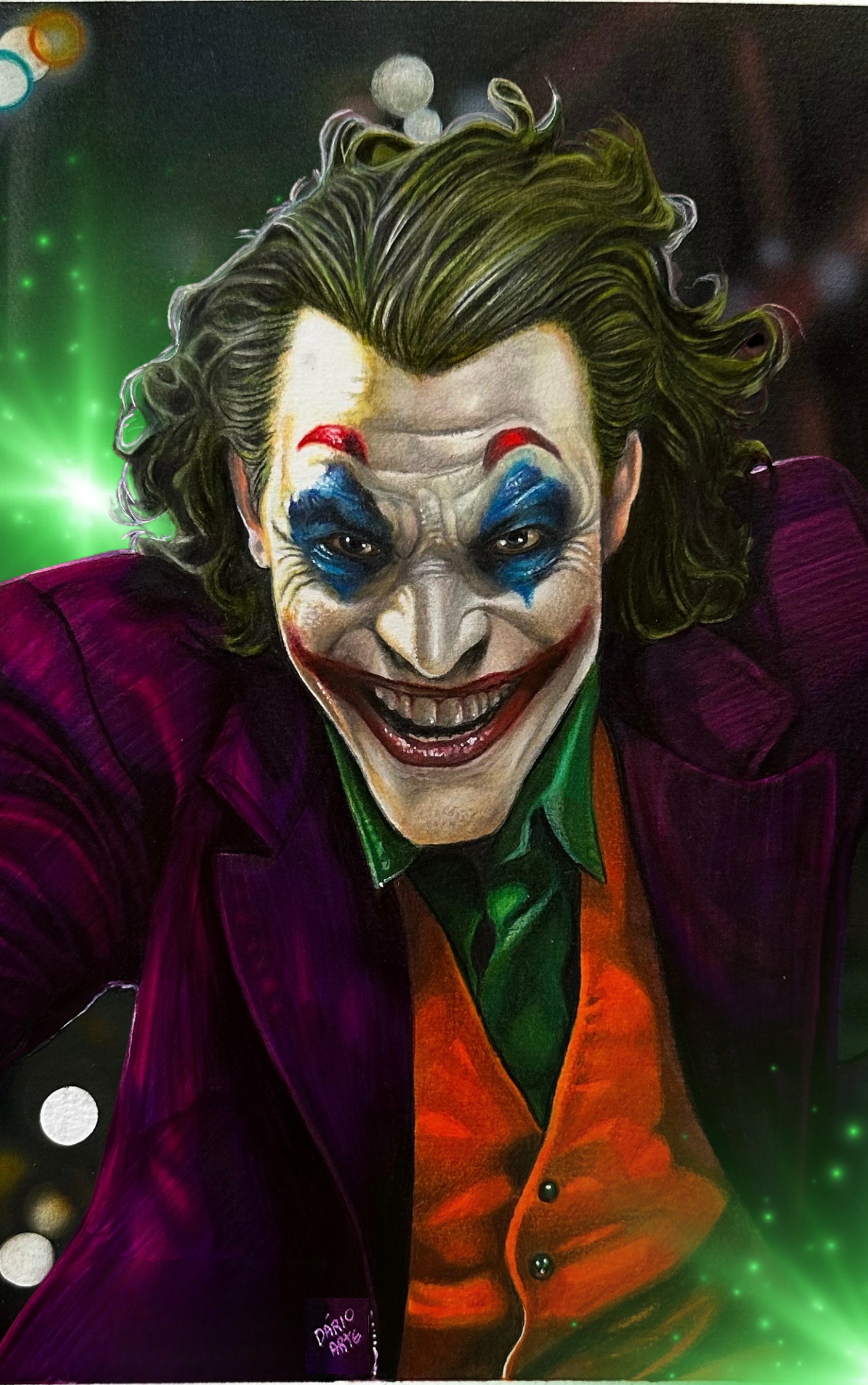JOKERS RETURN (Dario Artbook) Embossed Foil Varnish Ltd To 30