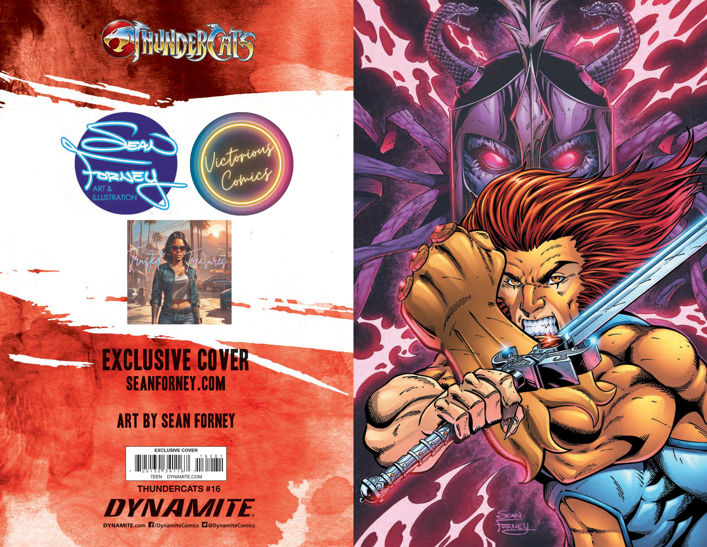 THUNDERCATS #16 (MUMM-RA)SDCC EXCLUSIVE LIMITED TO 500