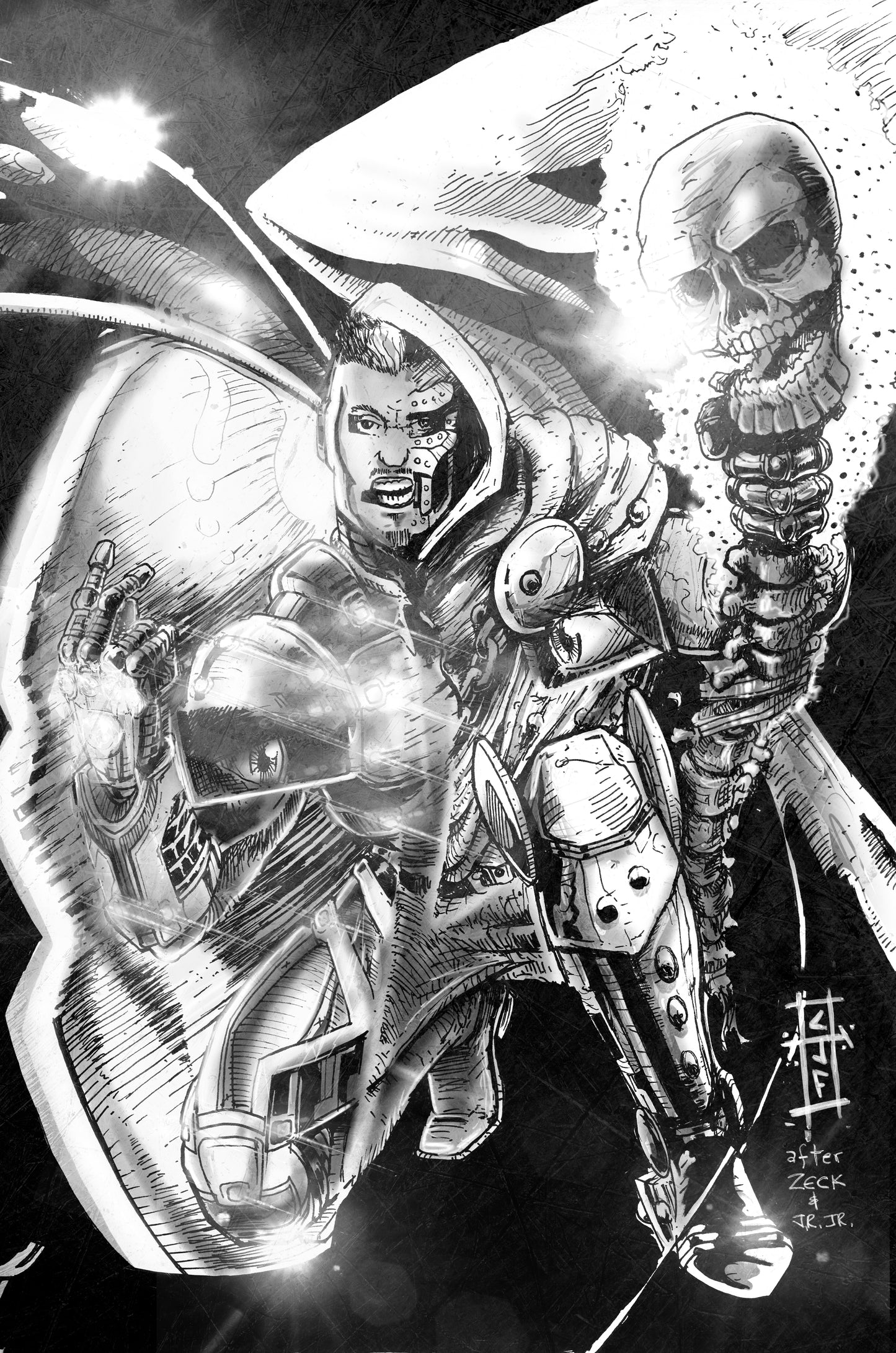 FAME: ROBERT DOWNEY JR DALLAS FAN EXPO LIMITED TO 2 CHROMA HOLOS (CHRIS J FREDRICKS COVER)