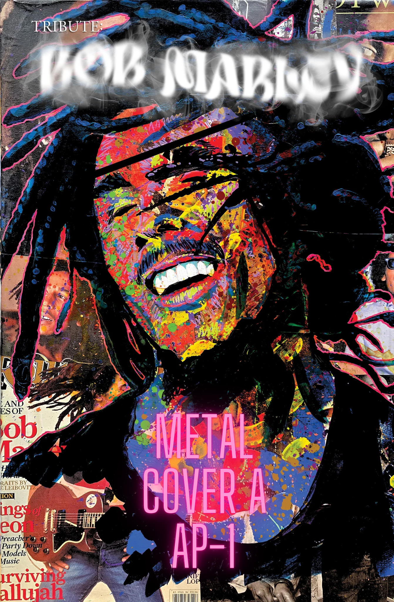 C2E2 #1 METAL (AP-1) TRIBUTE: BOB MARLEY TRADE (COVER A) LIMITED TO NUMBERED with COA #1