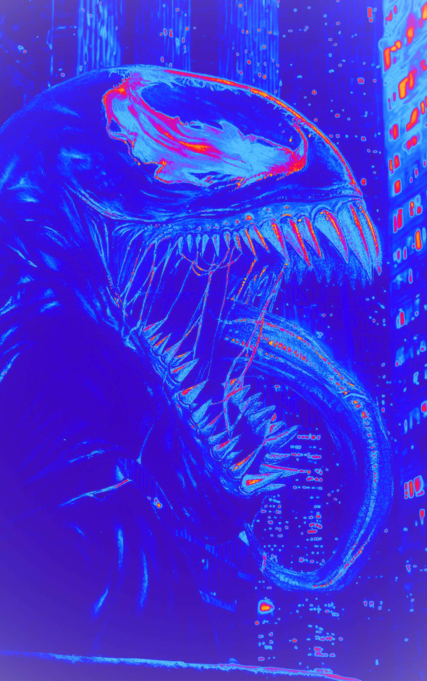 Venom:SYMBIOTIC REVENGE SDCC (NEGATIVE METAL) LTD TO 1 WITH COA NUMBERED