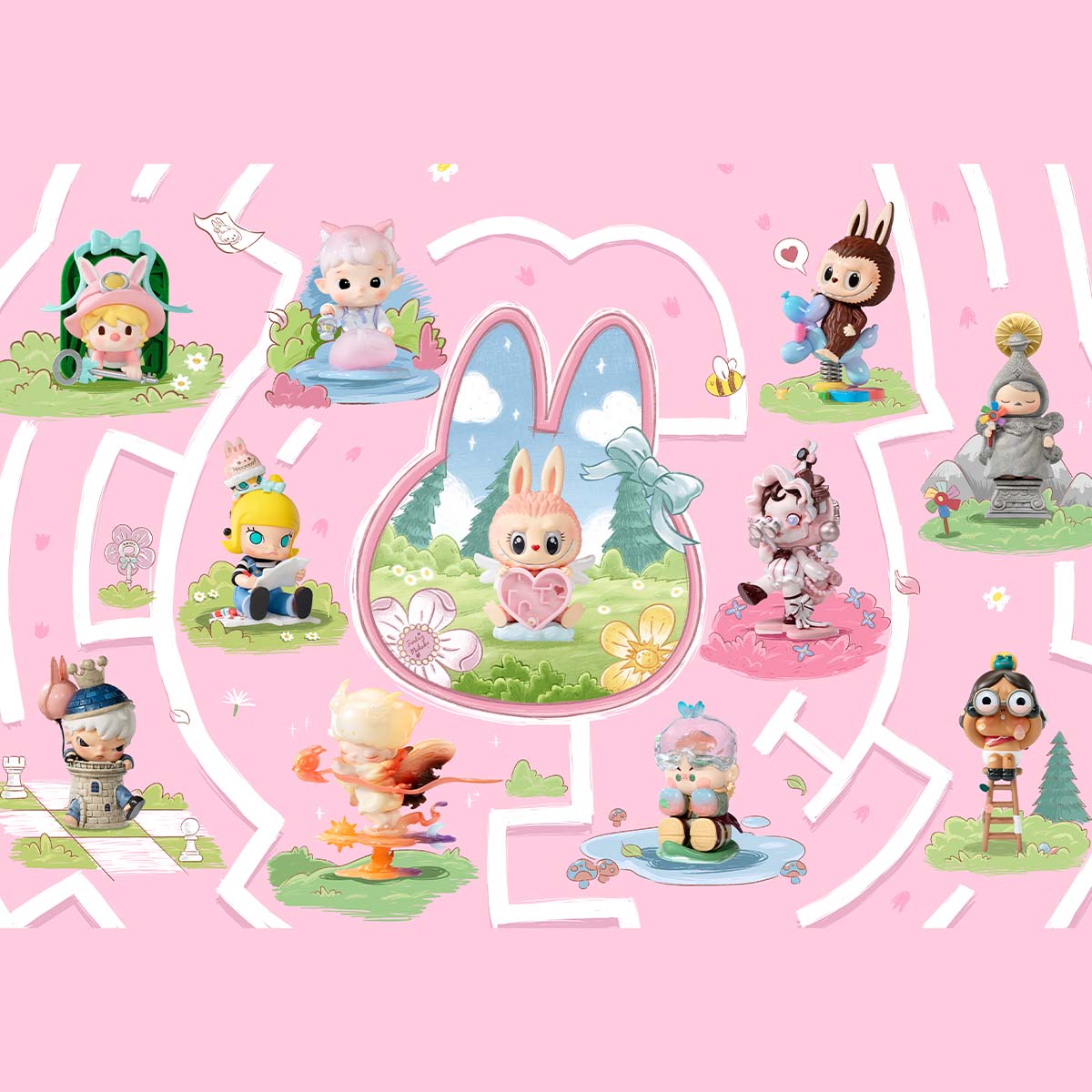 [IN STOCK] POPMART THE MONSTERS Labubu Finding MOKOKO Series Figures