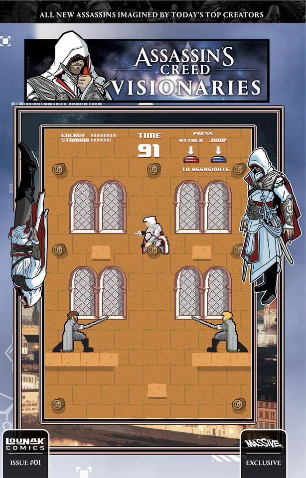 Assassin's Creed: Visionaries #1 Matthew Waite 8 Bit Exclusive In Stock