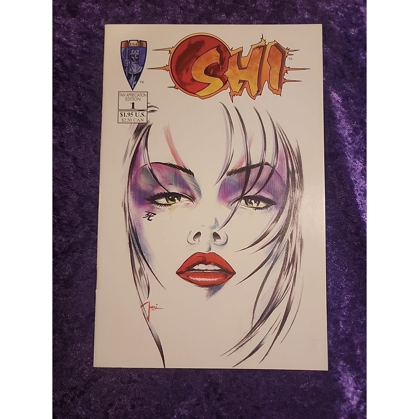 1995 CRUSADE COMICS SHI: THE WAY OF THE WARRIOR FAN APPRECIATION EDITION #1