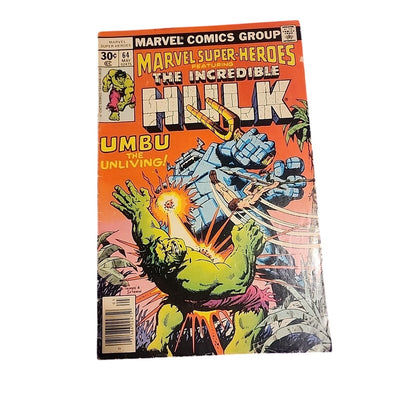 🔑Marvel Super Heroes 64 Featuring The Incredible Hulk VF 1st Appearance Umbu
