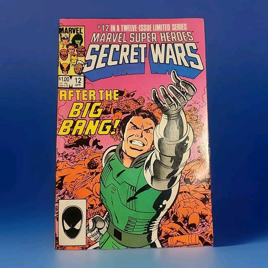 SECRET WARS #12 (Marvel Comics, 1985) SHE-HULK Joins Fantastic Four DR. DOOM NM-
