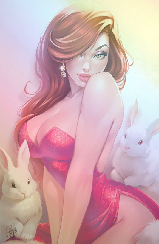 WAIFU CHRONICLES #1 - MAIN ATTRACTION COSPLAY - HOLOFOIL/MAGMA FOIL/LEATHER - by Katya Sinyukhina