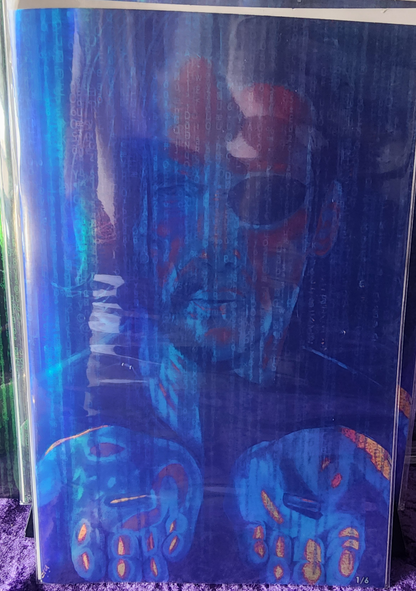 MEGACON 2025 KEANU REEVES: FAME #6 EXCLUSIVE NEGATIVE VIRGIN FOIL LIMITED TO 6 - Victorious Comics