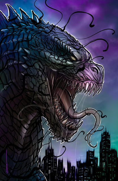 Kaiju vs. Kong: Battle for Earth — Kaiju Glow Metal Edition | MegaCon Exclusive | Victorious Comics x Görkem Demir