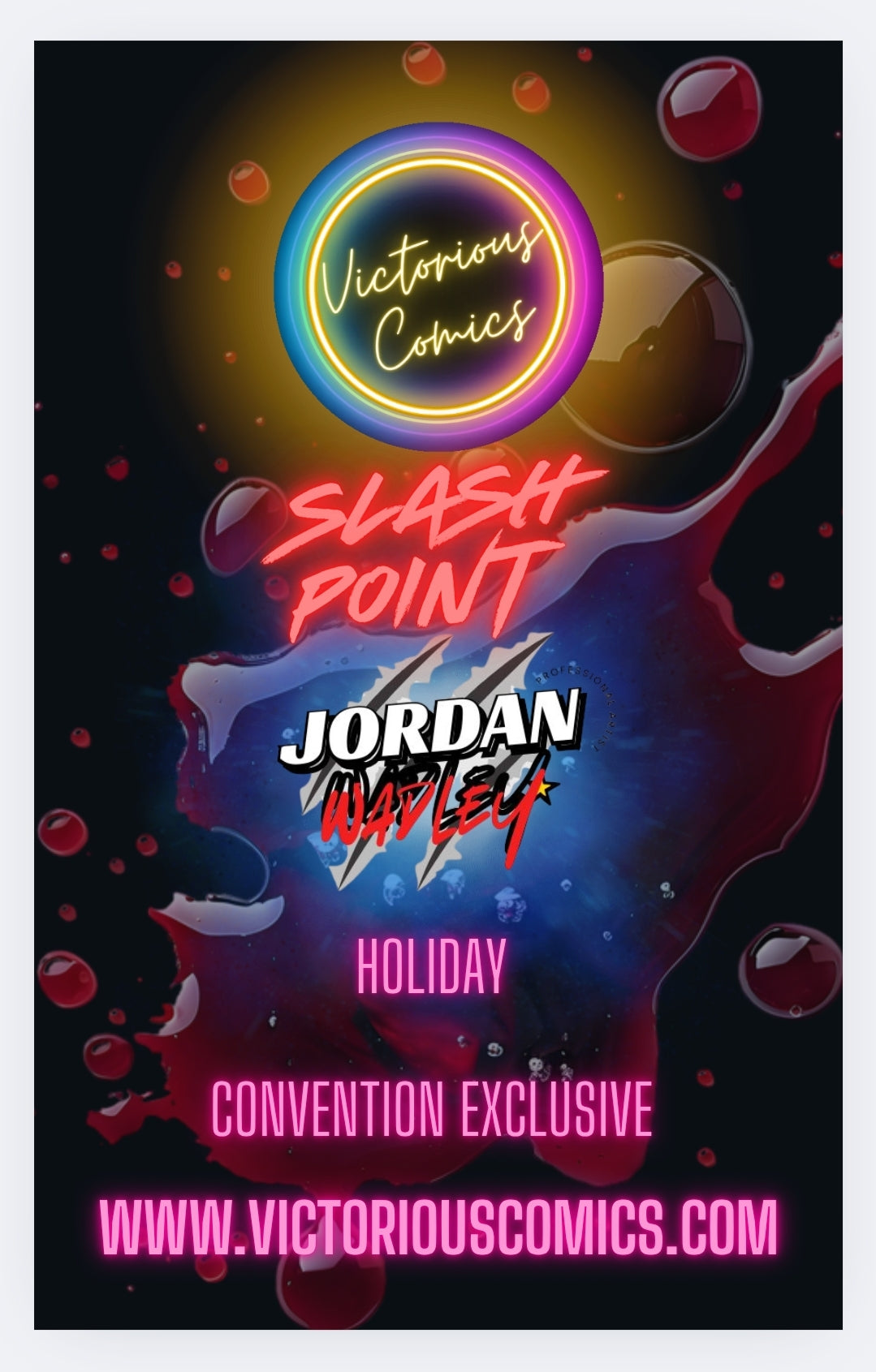 SLASH POINT: CHUCKS FIRST BLADE  (GOLD METAL) (JORDAN WADLEY) with Coa Limited to 2