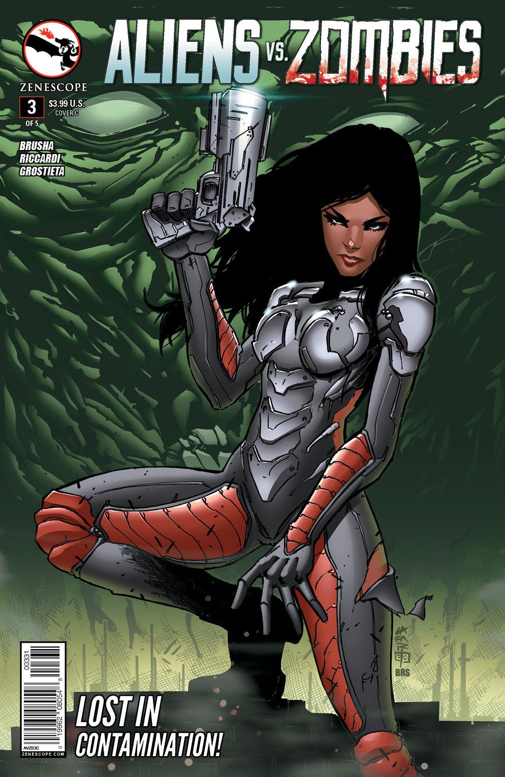 Aliens vs. Zombies #3