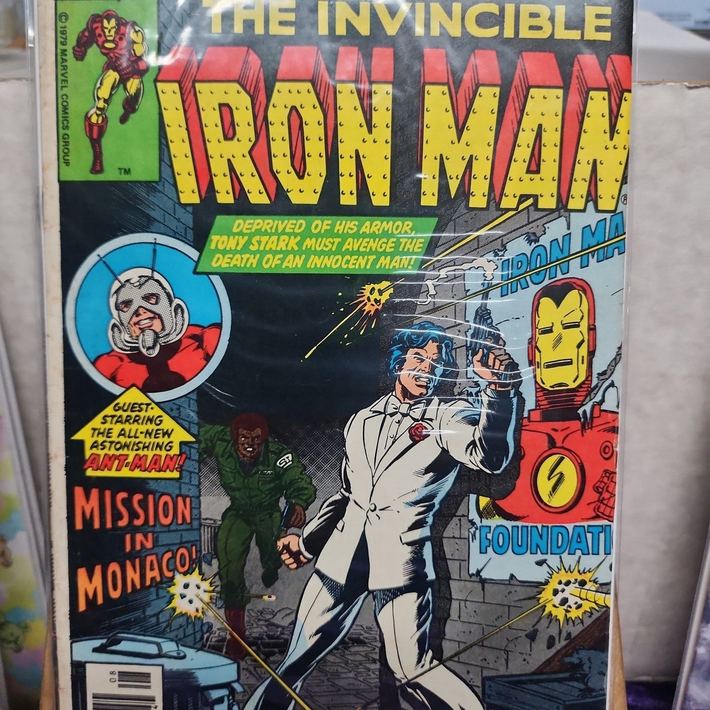 🔑The Invincible IRON MAN #125  (Marvel 1979) "Demon in a Bottle" Part 6