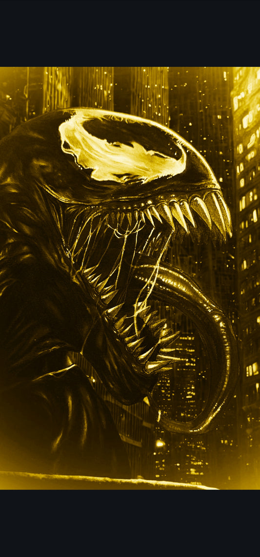 SYMBIOTIC REVENGE SDCC (GOLD METAL) LTD TO 1 WITH COA NUMBERED