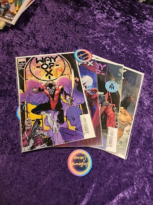 🔑Way of X 1-4 set NM Marvel comics