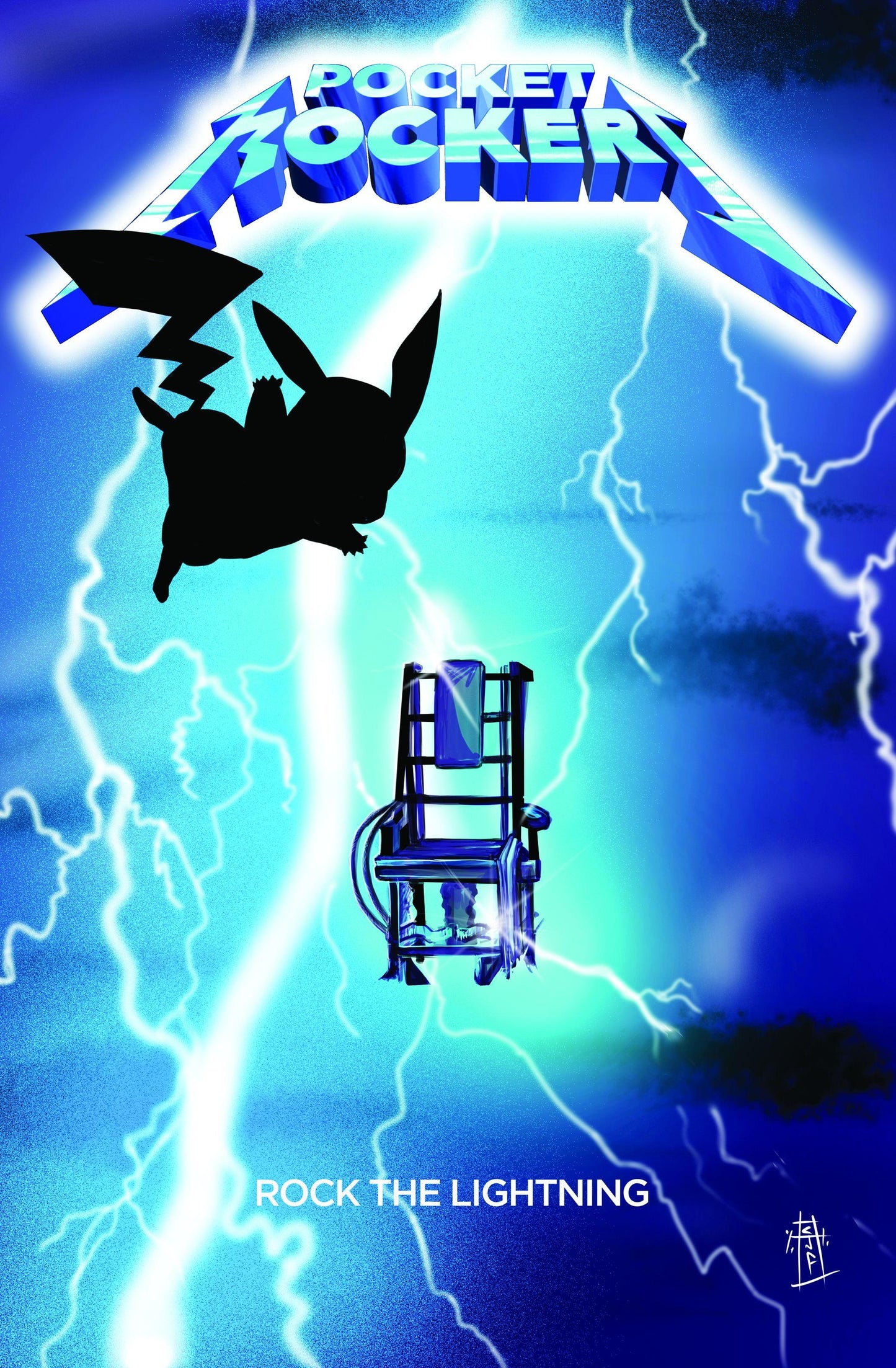 POCKET ROCKERS #0 PREVIEW TRADE PAPER (Metallica Ride the Lightning Homage) SAN DIEGO COMIC CON