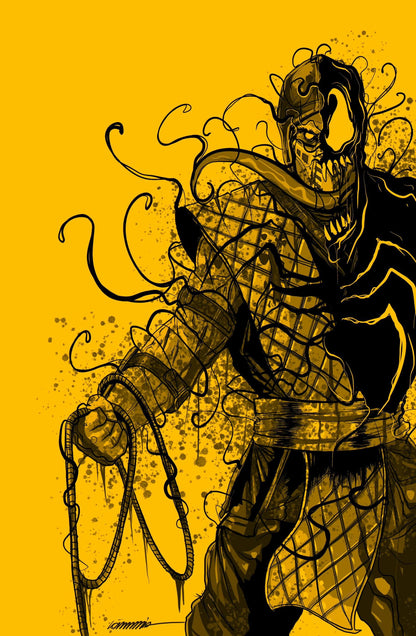 SECRET DROP-SCORPION (VENOMIZED) VICTORIOUS COMICS X DR.FLAW X GORKEM DEMIR (CARDSTOCK) LIMITED TO 30