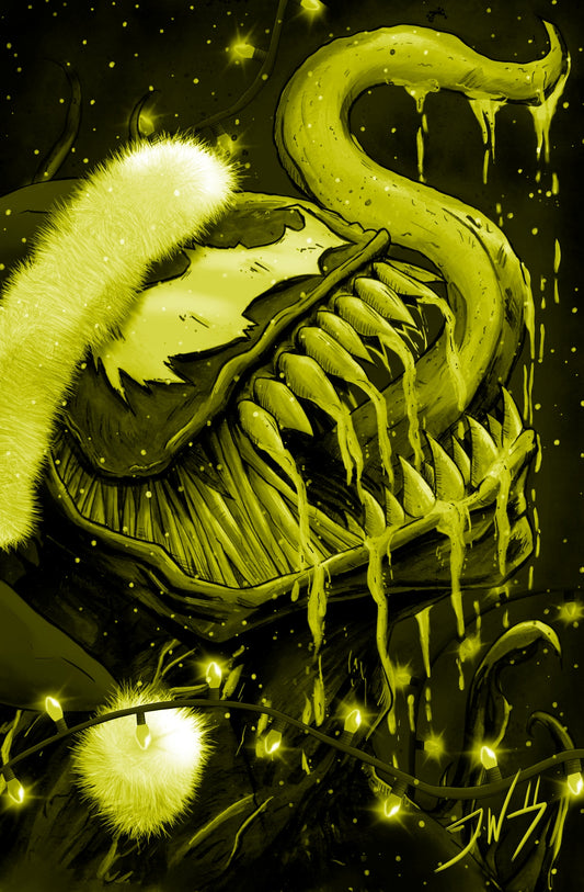 GOLD- WE ARE SANTA  GOLD METAL LIMITED TO 1  – Exclusive Holiday Artbook by Jordan Wadley