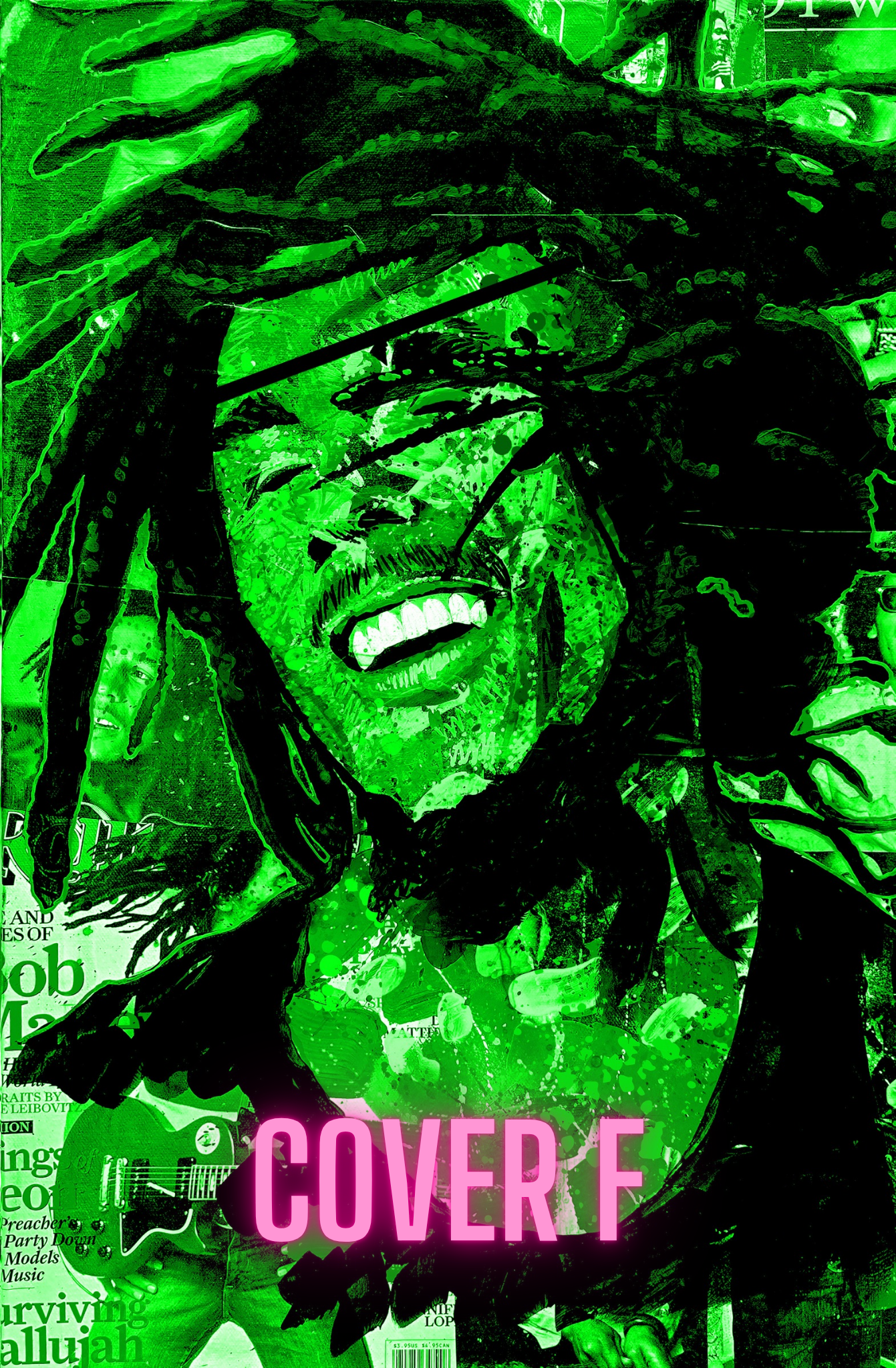 C2E2 TRIBUTE: BOB MARLEY SECRET VARIANT VIRGIN (COVER F) LIMITED TO 6 NUMBERED with COA