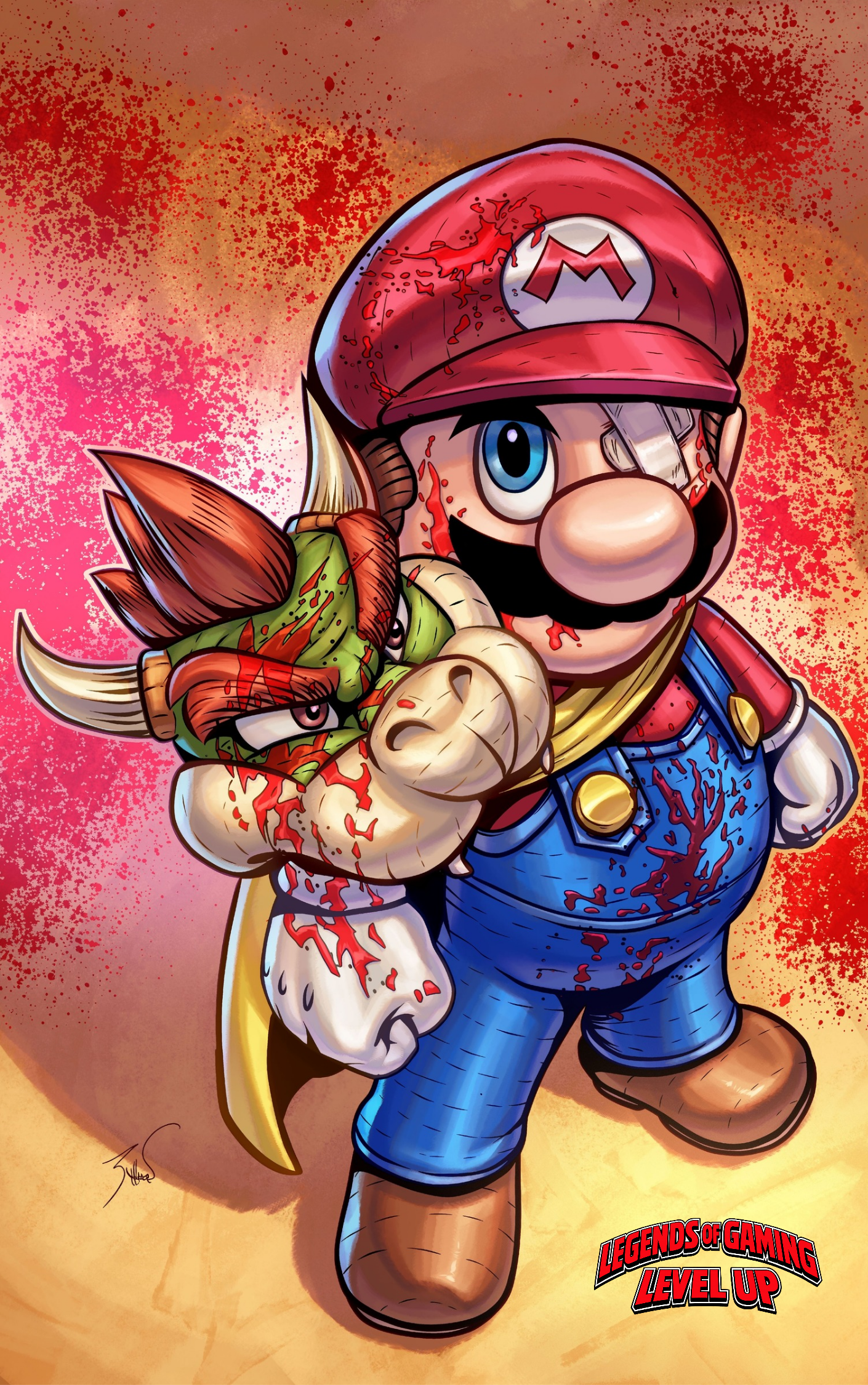 LEGENDS OF GAMING: SUPER MARIO- COVER BY ERNEST B WILLIAMS LTD TO 50