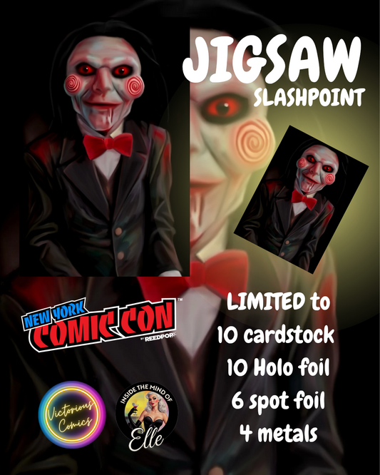 (TEXTURED METAL) JIGSAW NYCC 2025 EXCLUSIVE (ARTBOOK) LIMITED TO 4