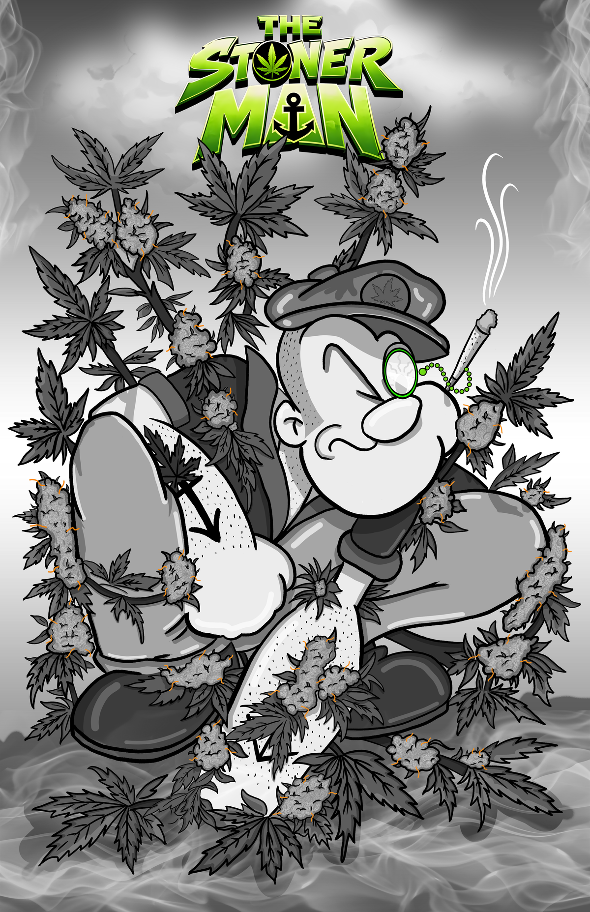 STONER MAN #1 BLIND BAGS SATIVA VS INDICA (Preorder price)