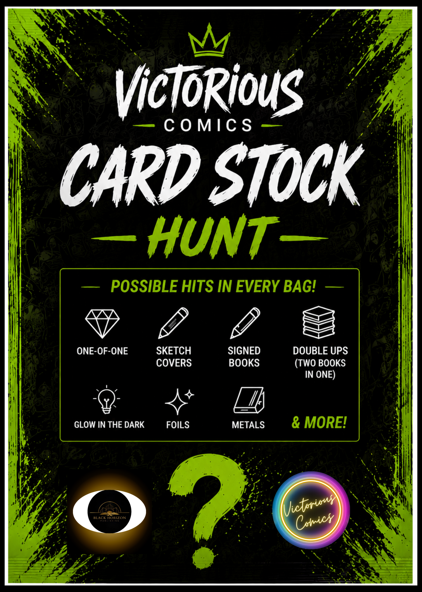 Victorious Comics TRUE BLIND BAG S-EXCLUSIVES AND RARE BOOKS 3 tiers EARLY RELEASE