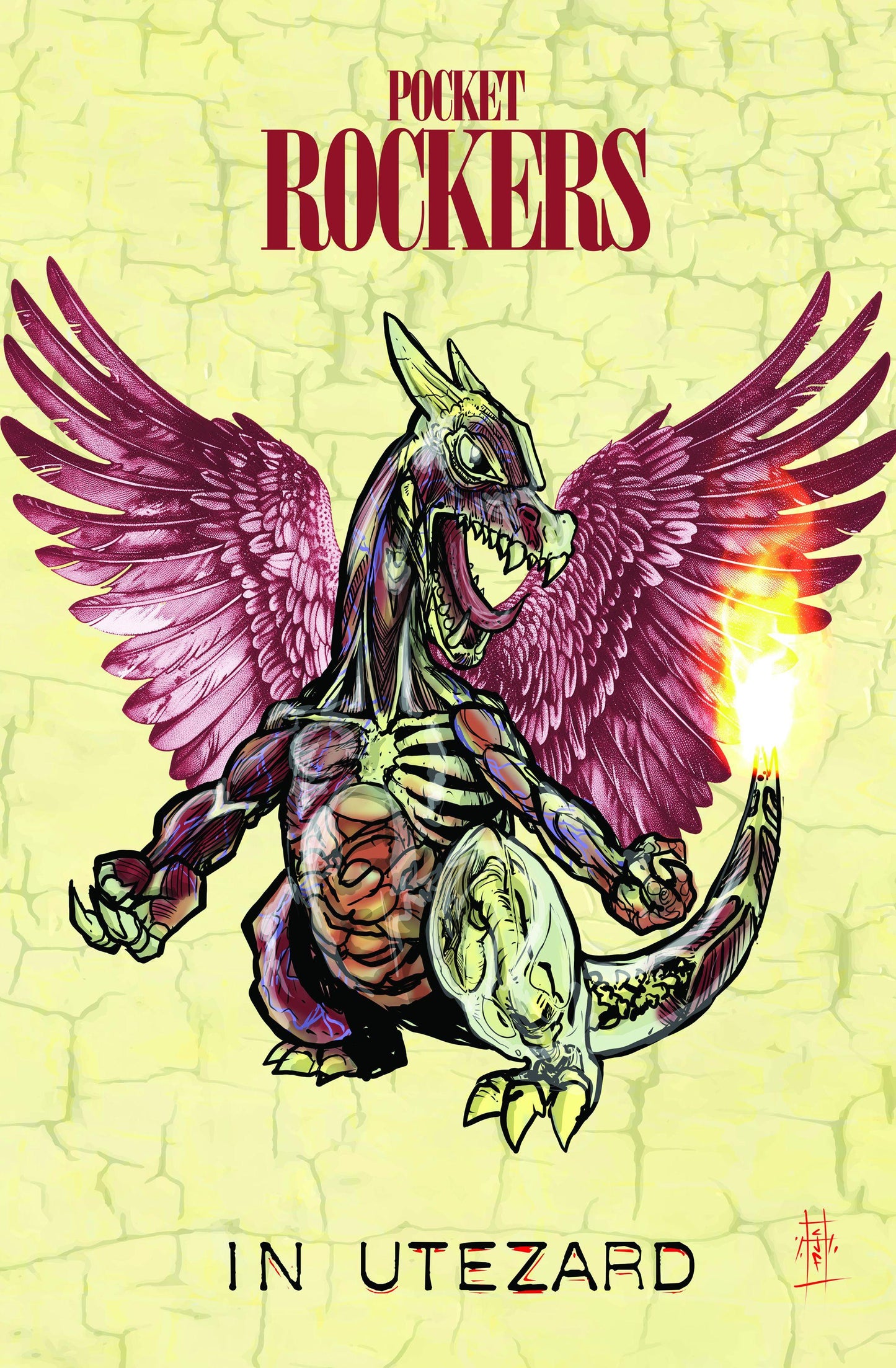 POCKET ROCKERS #0 PREVIEW TRADE PAPER (NIRVANA IN UTERO Homage) SAN DIEGO COMIC CON