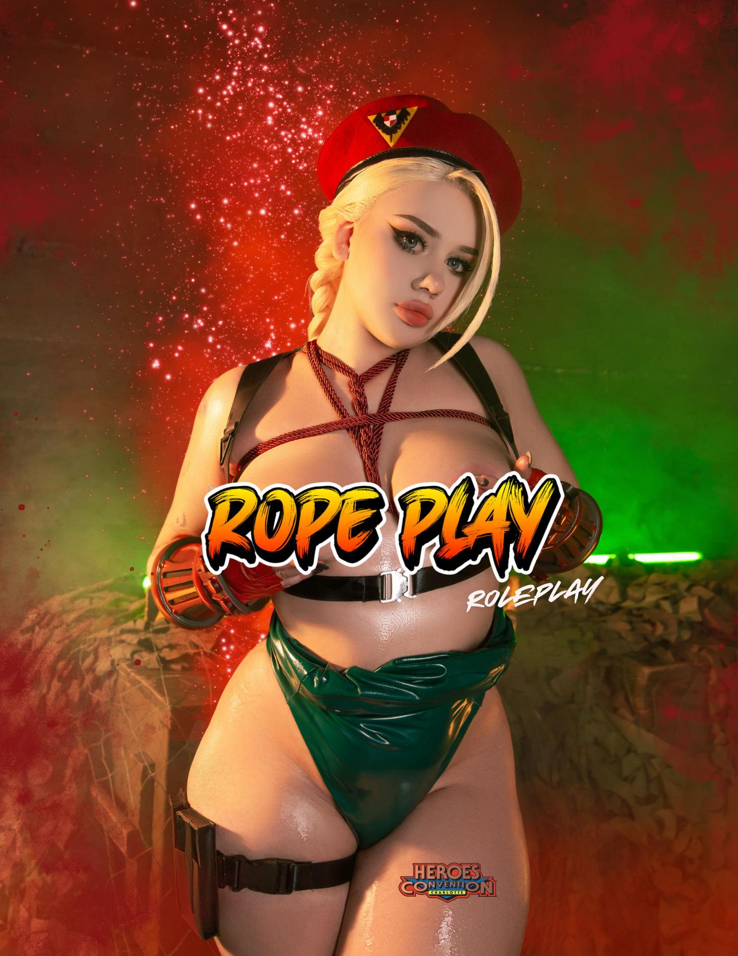 Rope Play Cammy Red (KATMSUMI TORI) LIMITED TO 4 (HEROES CON) cover A
