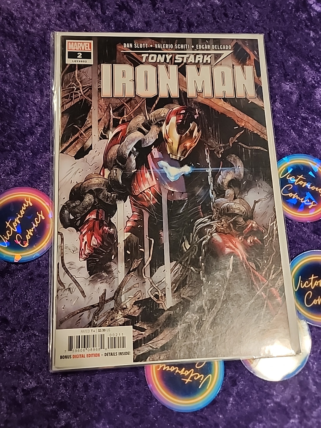 🔑🔑Tony Starks IRON MAN #1-4 LOT