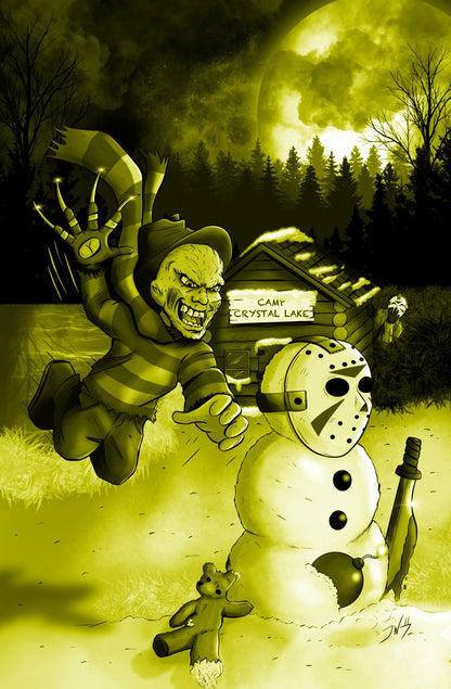 GOLD FOIL SLASH POINT: CHRISTMAS AT THE LAKE GOLD FOIL (JORDAN WADLEY HOLIDAY SPECIAL) with Coa Limited to 6