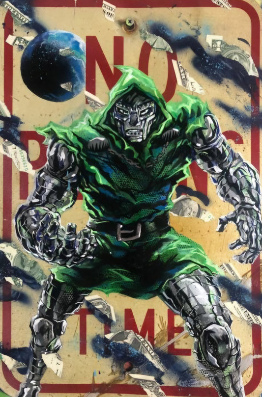 C2E2 DR.DOOM #1 RZP ARTIST EXCLUSIVE LIMTED TO 10 WITH COA NUMBERED