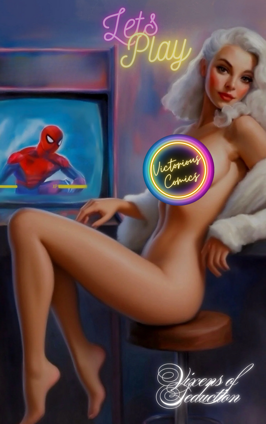 VIXENS OF SEDUCTION PREVIEW #1 SECRET DROP WITH COA (CAT IN BLACK) Ltd To 40 TOPLESS