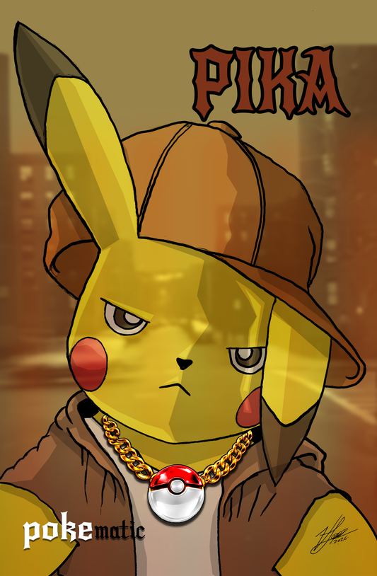Pocket Gangsters: PIKA-NAS POKÉMATIC (ILLMATIC Homage) Nycc 2026