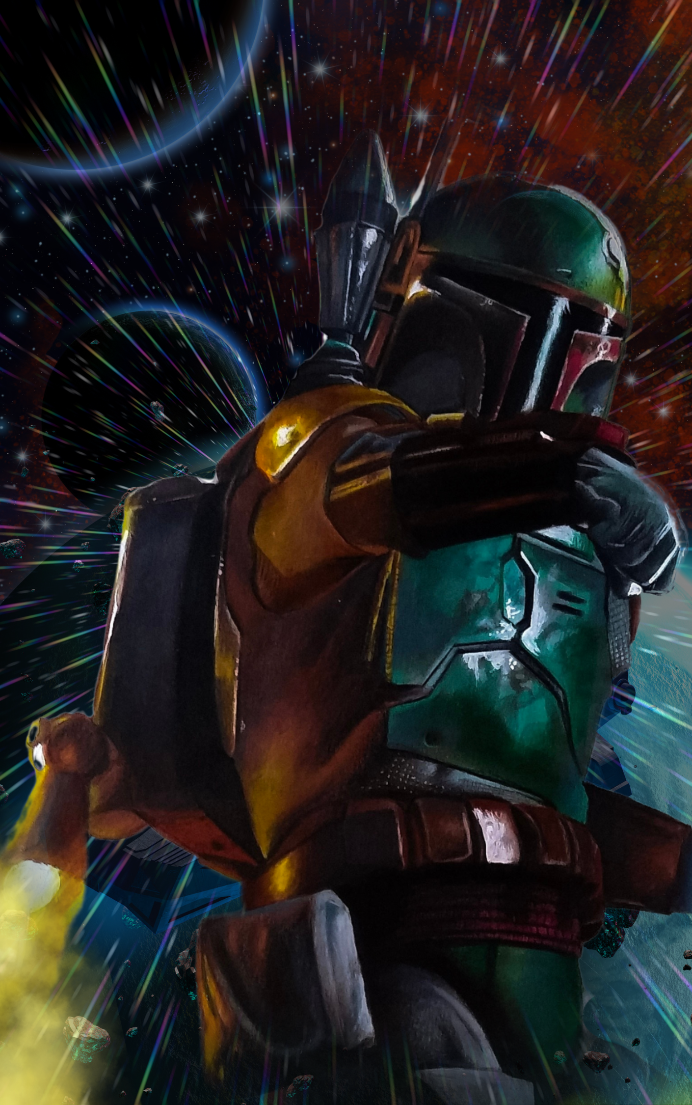 Galactic Outlaw Limited to 10 SPOT FOIL SDCC 2025 EXCLUSIVE