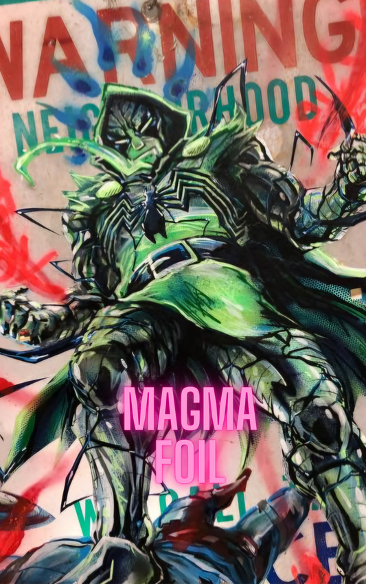 C2E2 DR.DOOM MAGMA VENOMIZED DOOMSDAY   RZP ARTIST EXCLUSIVE LIMTED TO 10 WITH COA NUMBERED