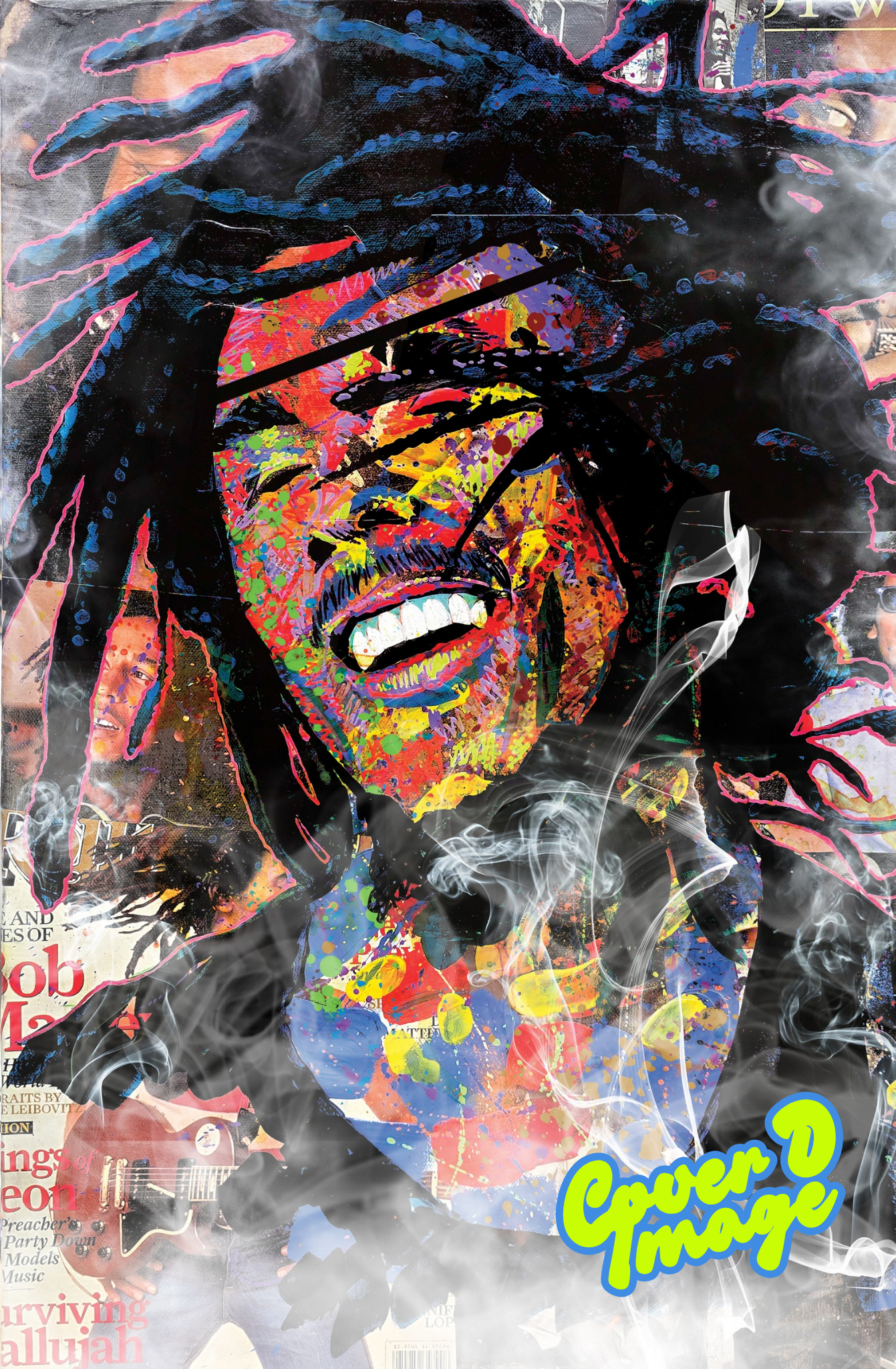 C2E2 TRIBUTE: BOB MARLEY (420 smoke) VIRGIN (COVER D) LIMITED TO 15 NUMBERED with COA