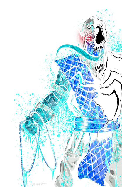 SECRET DROP-SCORPION (VENOMIZED) VICTORIOUS COMICS X DR.FLAW X GORKEM DEMIR (CARDSTOCK) LIMITED TO 30