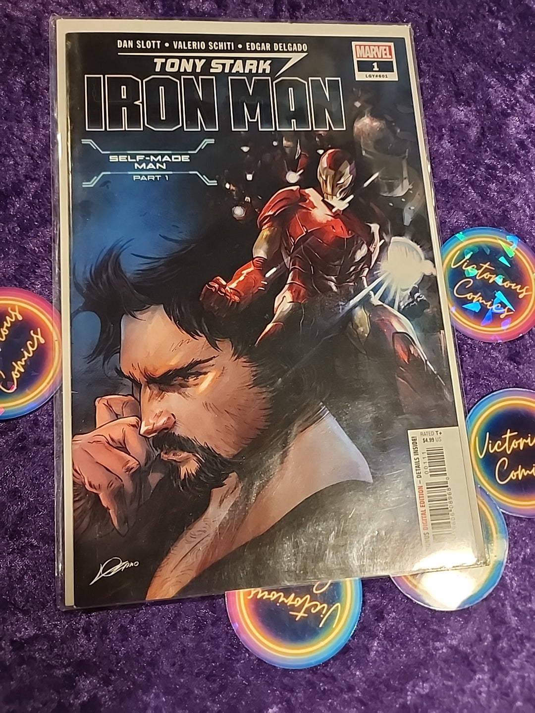 🔑🔑Tony Starks IRON MAN #1-4 LOT